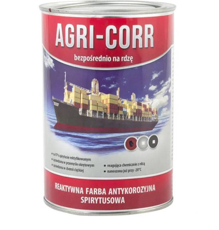 Farba Agri-Corr (Corr-Active), podkładowa czarna 1L