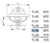TERMOSTAT Ursus C-385 6-CYL, ZETOR, LIAZ 77°C 0089005904