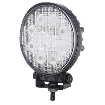 Okrągła lampa robocza 9 LED 27W 12/24V