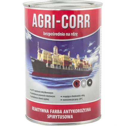 Farba Agri-Corr (Corr-Active), podkładowa szara 1L
