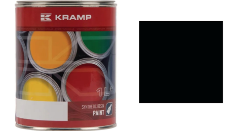 Farba lakier RAL 9011 czarny grafitowy 1L