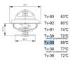 TERMOSTAT Ursus C-385 6-CYL, ZETOR, LIAZ 77°C 0089005904